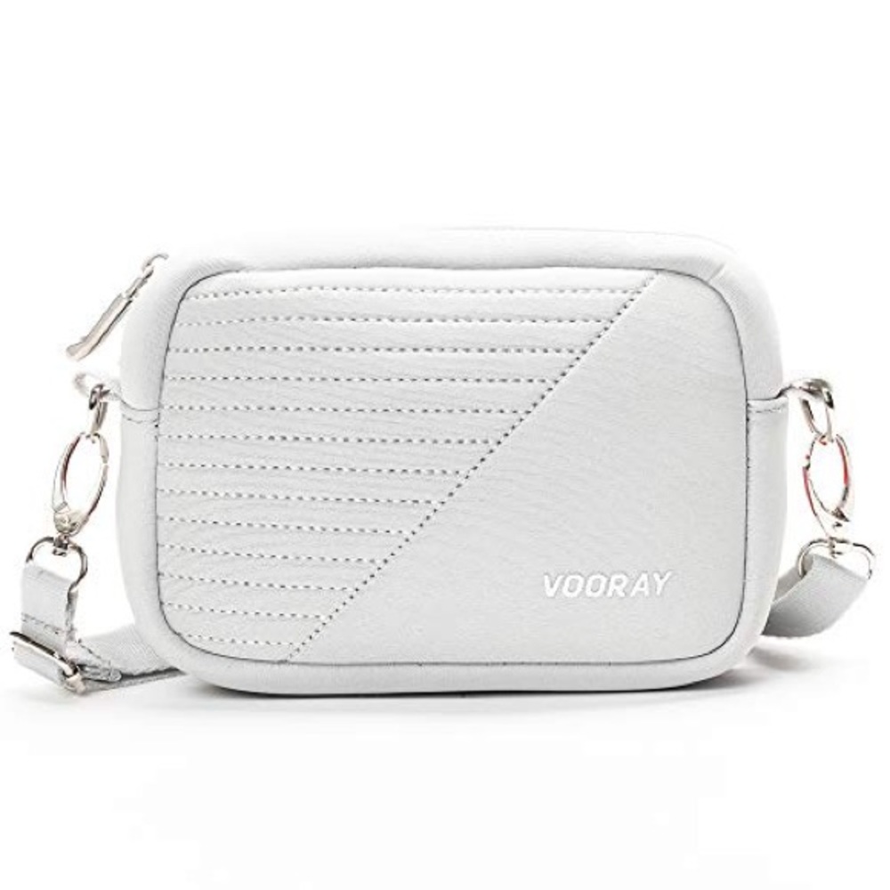 Vooray Sidekick Crossbody Phone Bag Grey Moto